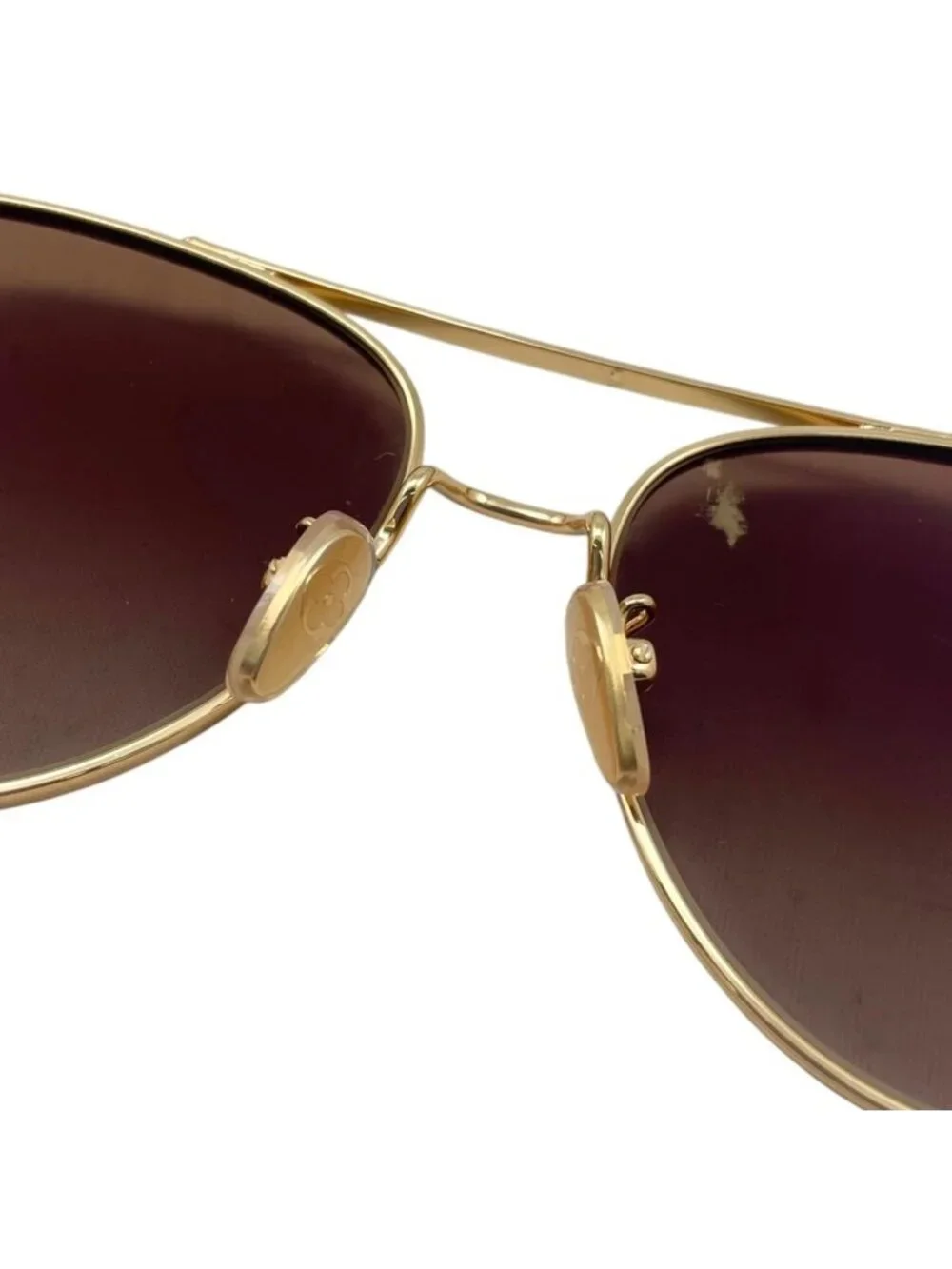 Louis Vuitton Sunglasses My LV Chain Pilot Monogram Flower LV Logo Gold Eyewear